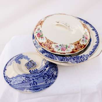 Veggie servers (with lids)